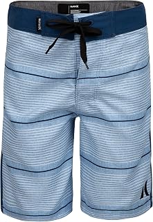 Kids Boy's Shoreline Boardshorts (Big Kids) Psychic Blue 8 Big Kids