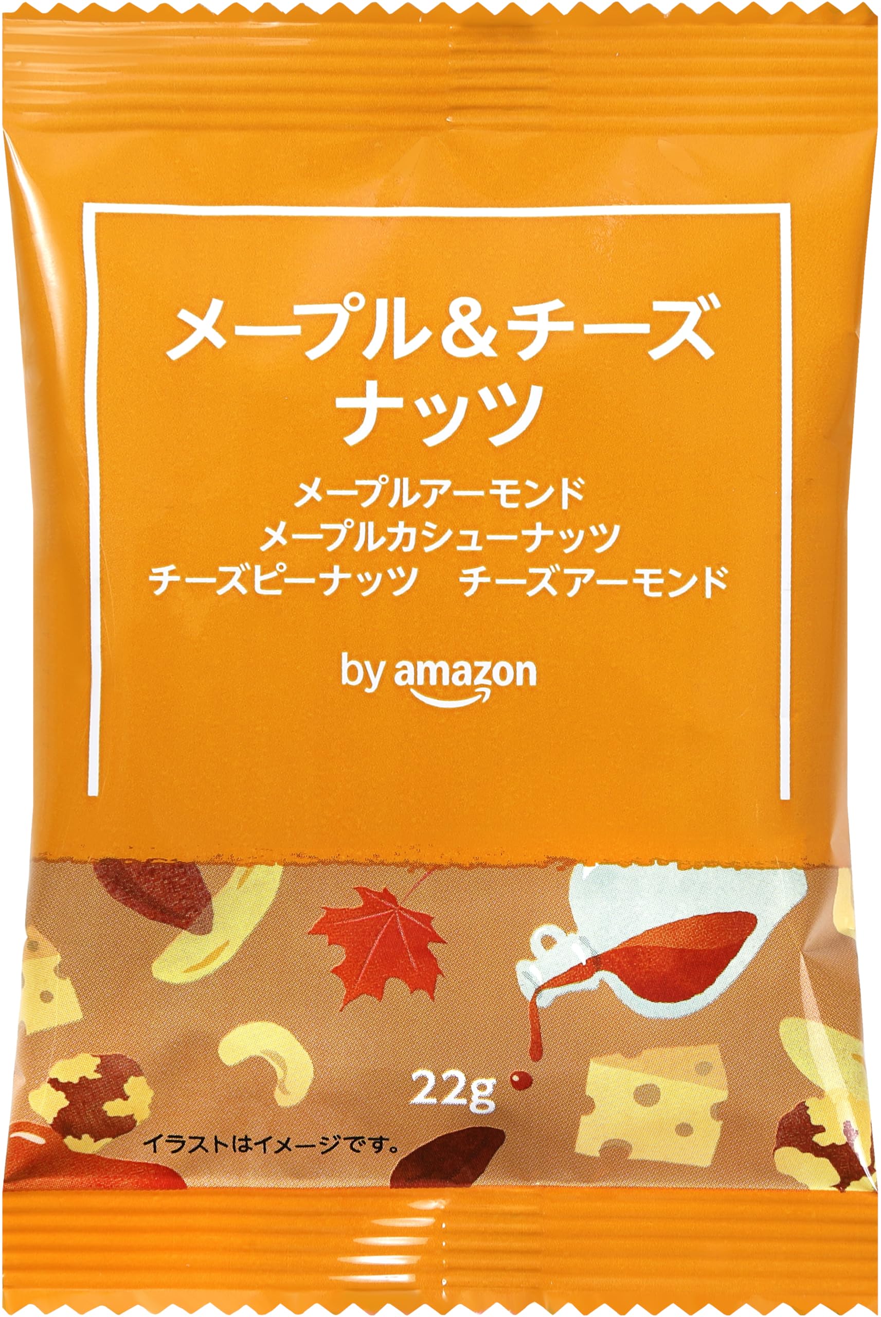 Amazon.co.jp: by Amazon メープル&チーズナッツ24P : 食品・飲料・お酒