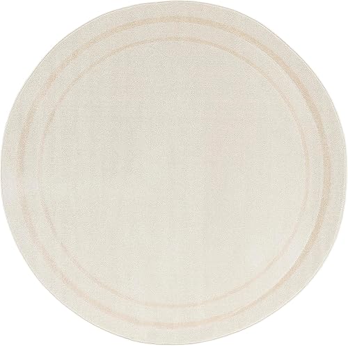 Vista 52 de Nourison Home Essentials - Alfombra contemporánea de 5 x 7 pies, color marfil/negro