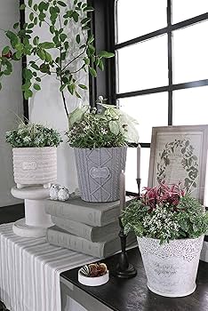 k811r111 イタリア製 エレガントなフラワースタンド 白家具 ミニサイズ Amazon.co.jp: カルナック フラワースタンド アンティーク 3