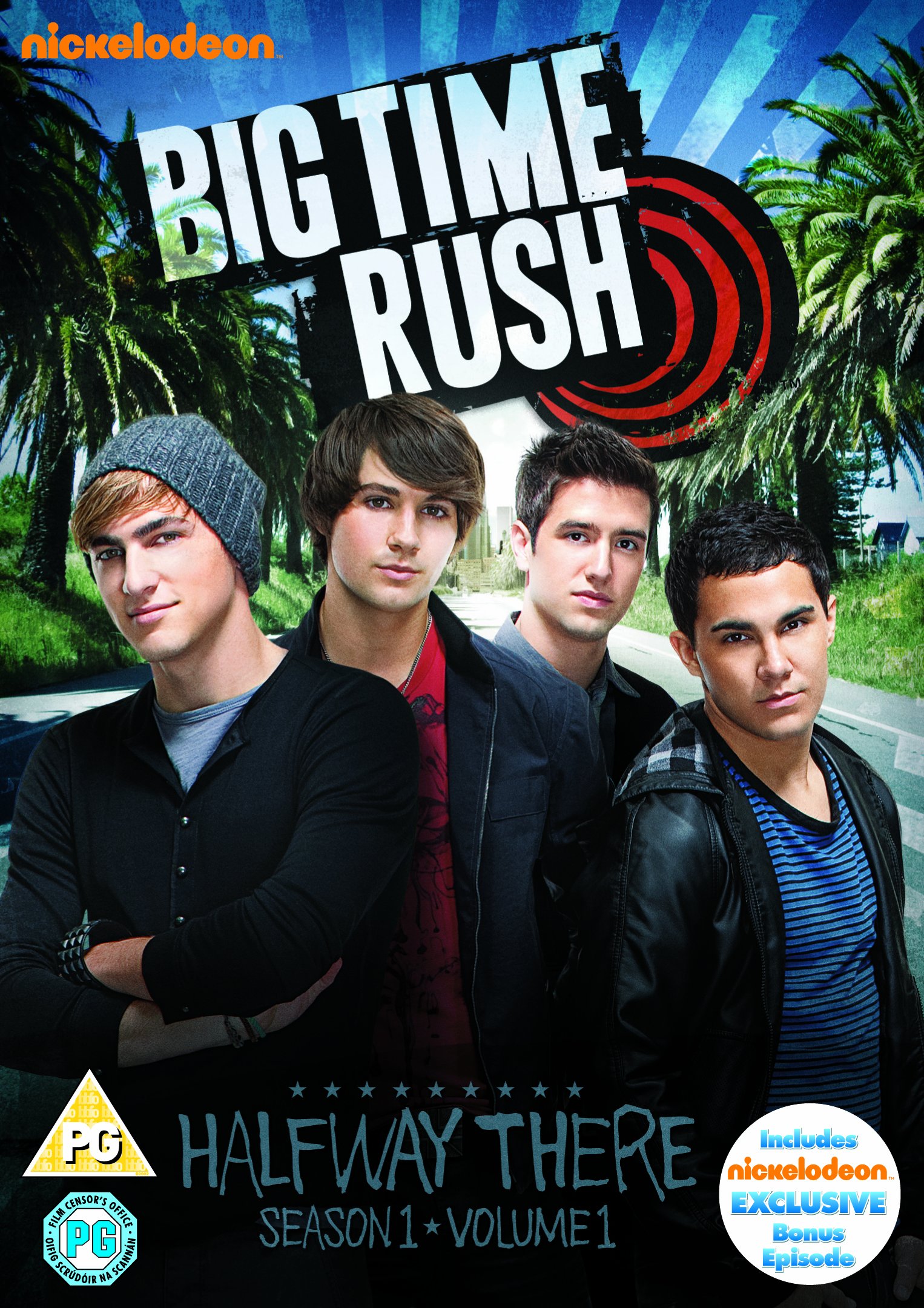 Big Time Rush: Season 1 Volume 1 - Halfway There [DVD]: Amazon.co.uk:  Kendall Schmidt, James Maslow, Carlos Pena, Logan Henderson, Stephen Kramer  Glickman, Ciara Bravo, Tanya Chisholm, Challen Cates, Kendall Schmidt, James