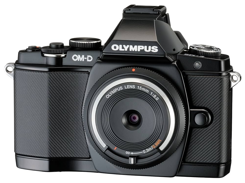 Olympus LENS 15mm 1:8.0 とE-P2本体のセット Olympus LENS 15mm 1:8.0 とE-P2本体のセット 003467]カメラ本体