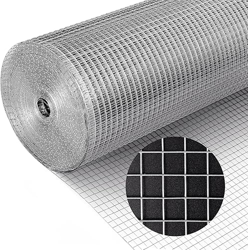 Miniatura 6 de Paño de hardware de 1/2 pulgada 36 pulgadas x 100 pies, calibre 19, alambre soldado galvanizado que cerca de la malla de alambre de pollo