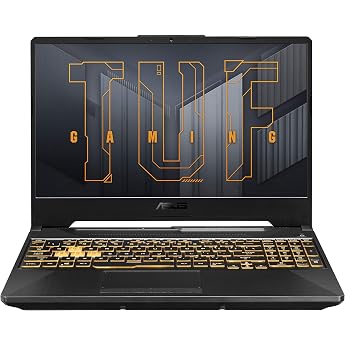 ASUS TUF Gaming A15 Gaming Laptop, 15.6" FHD 169 144Hz Display, AMD Ryzen 5 7535HS Processor, NVIDIA GeForce RTX 3050, 16GB DDR5, 512GB PCIe Gen 4.0 SSD, Wi-Fi 6, Windows 11 Home, FA506 NC-DS533