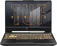 ASUS TUF Gaming Laptop para jogos A15, tela FHD de 15,6 polegadas 16:9 144 Hz, processador AMD Ryzen 5 7535HS, NVIDIA GeForce RTX 3050, 16GB DDR5, SSD PCIe Gen 4.0 de 512 GB, Wi-Fi 6, Windows 11 Home