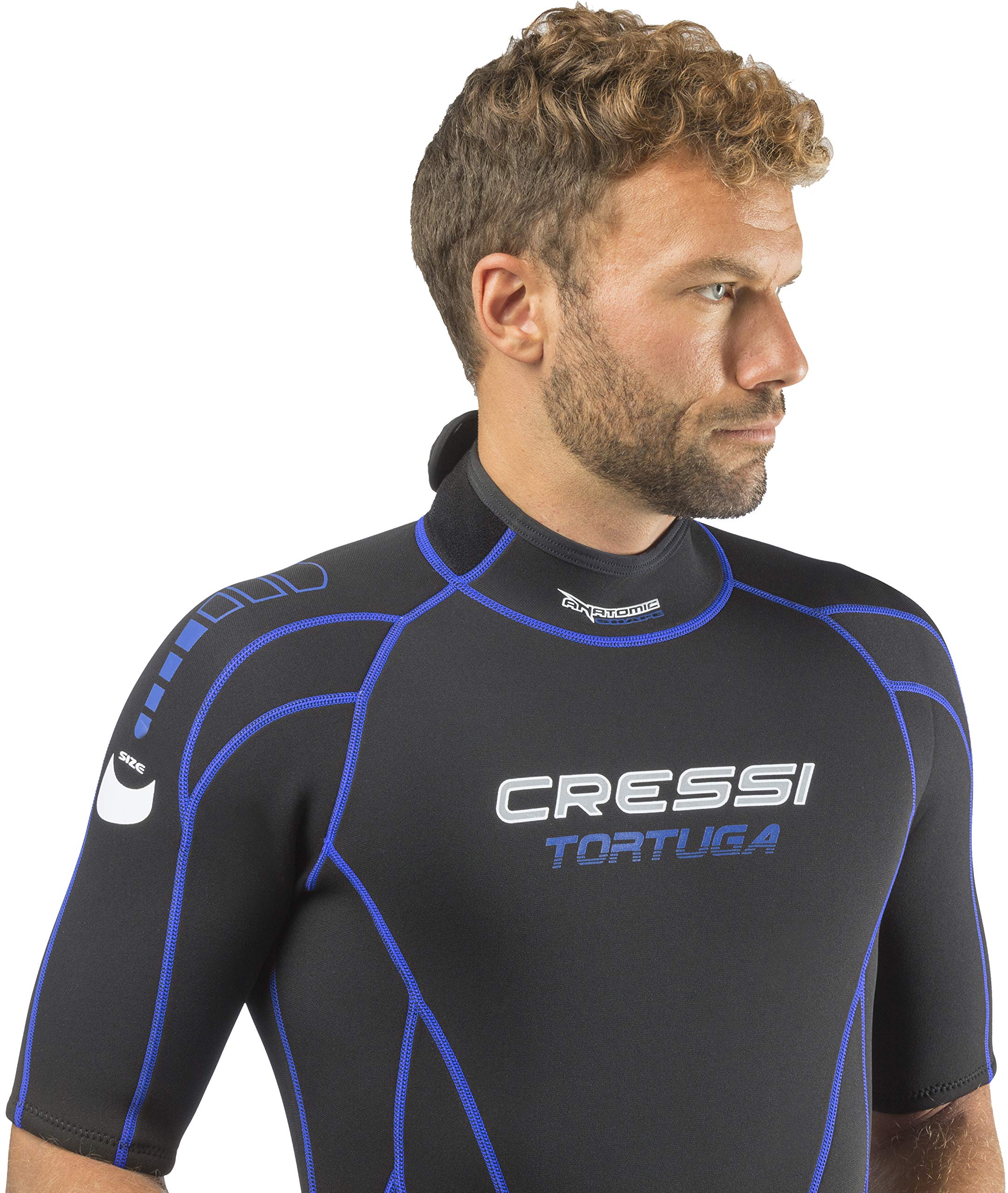 Amazon | Cressi Tortuga 2.5mm Man, Black/Blue, L | クレッシー