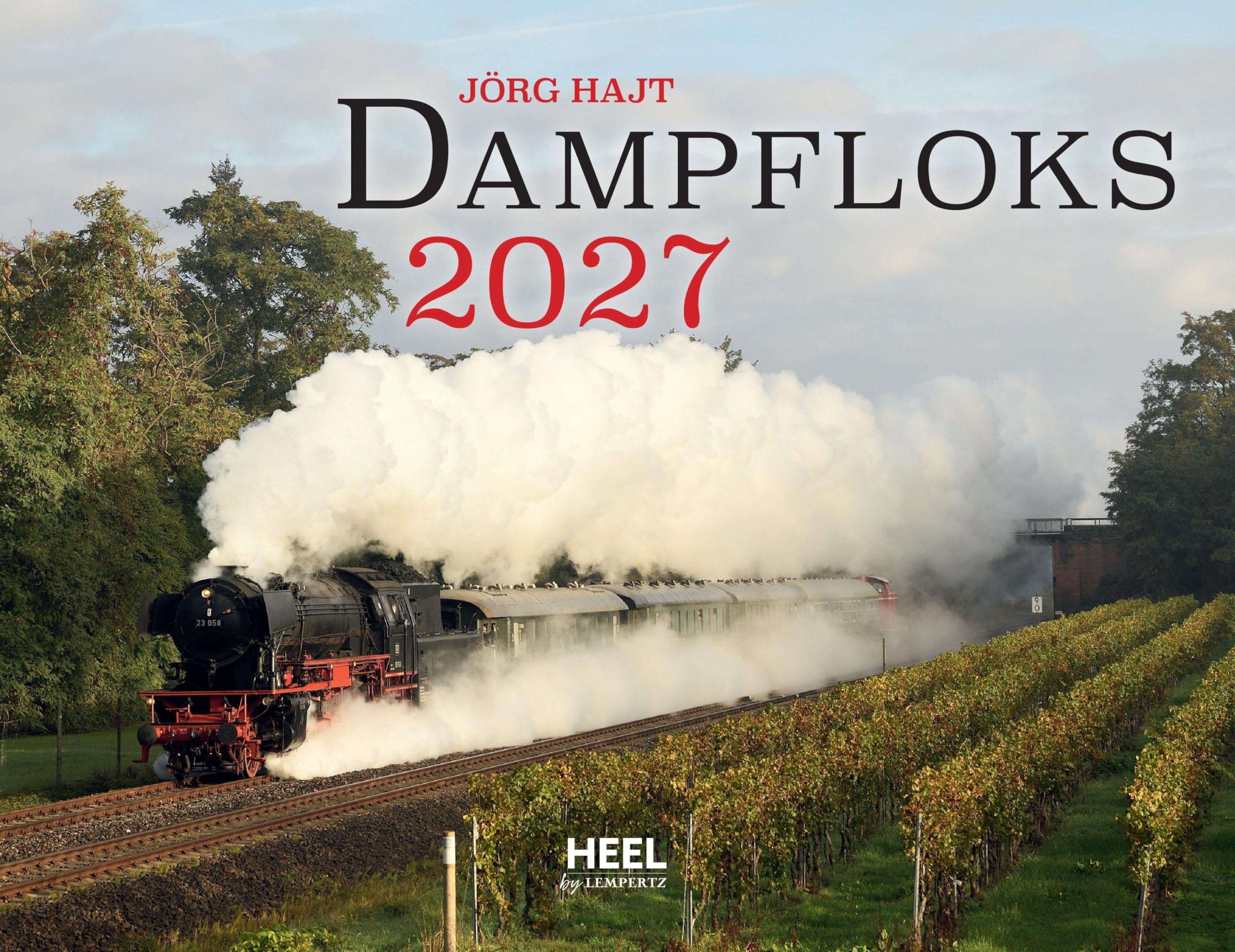 Dampfloks in Farbe 2027 Eintragkalender: Dampflokomotiven Eisenbahn Wandkalender