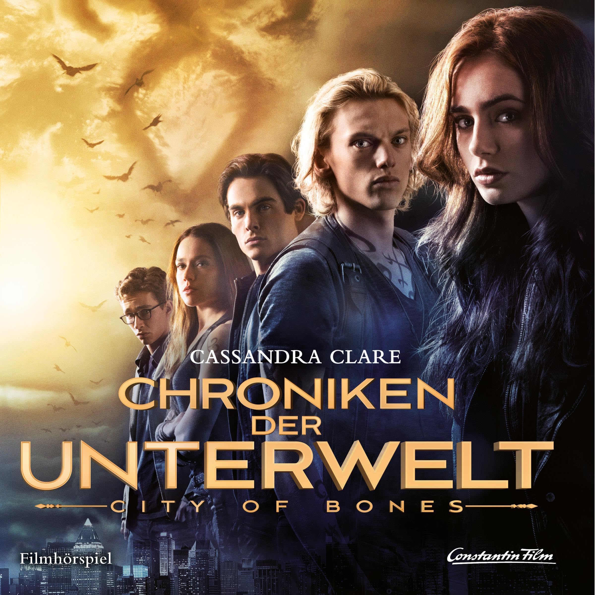 Cover art for City of Bones. Filmhörspiel