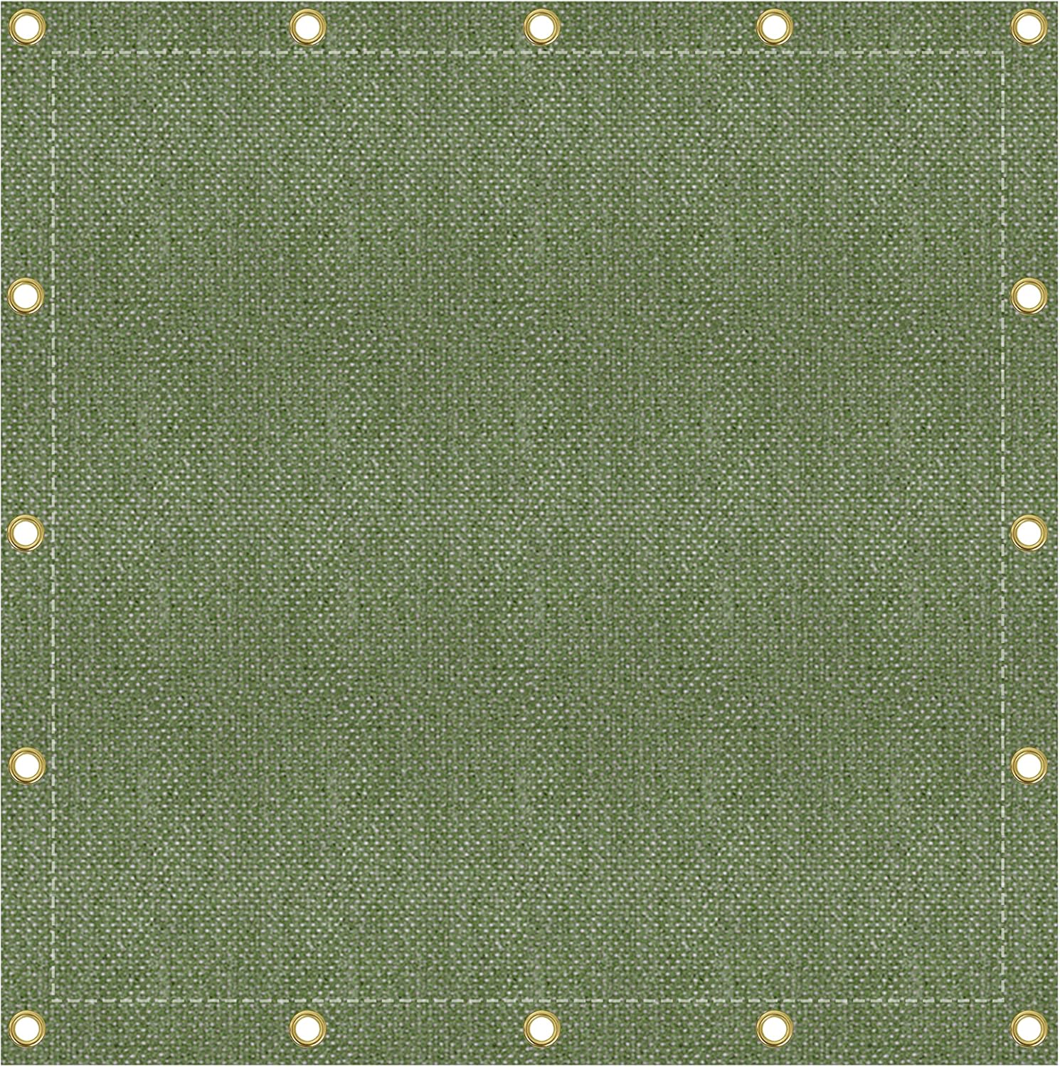 Covers & All Canvas Tarp Waterproof 16 Oz, 550 GSM 28 Mil