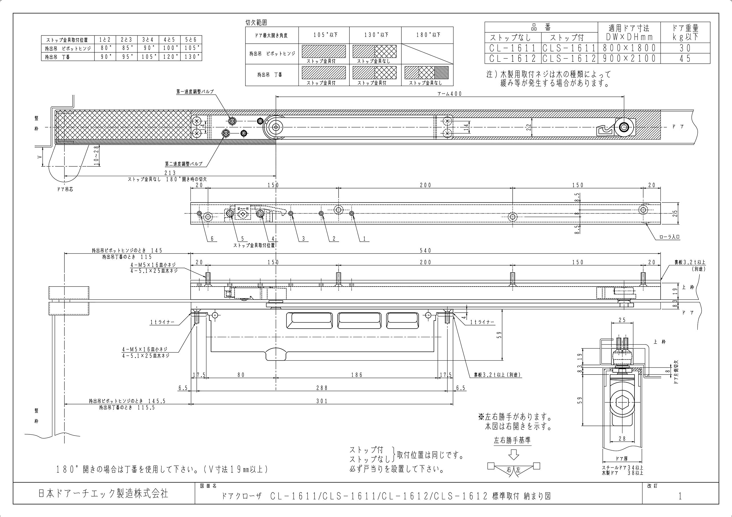 Amazon.co.jp: 日本ドアーチェック製造 ニュースター コンシールド