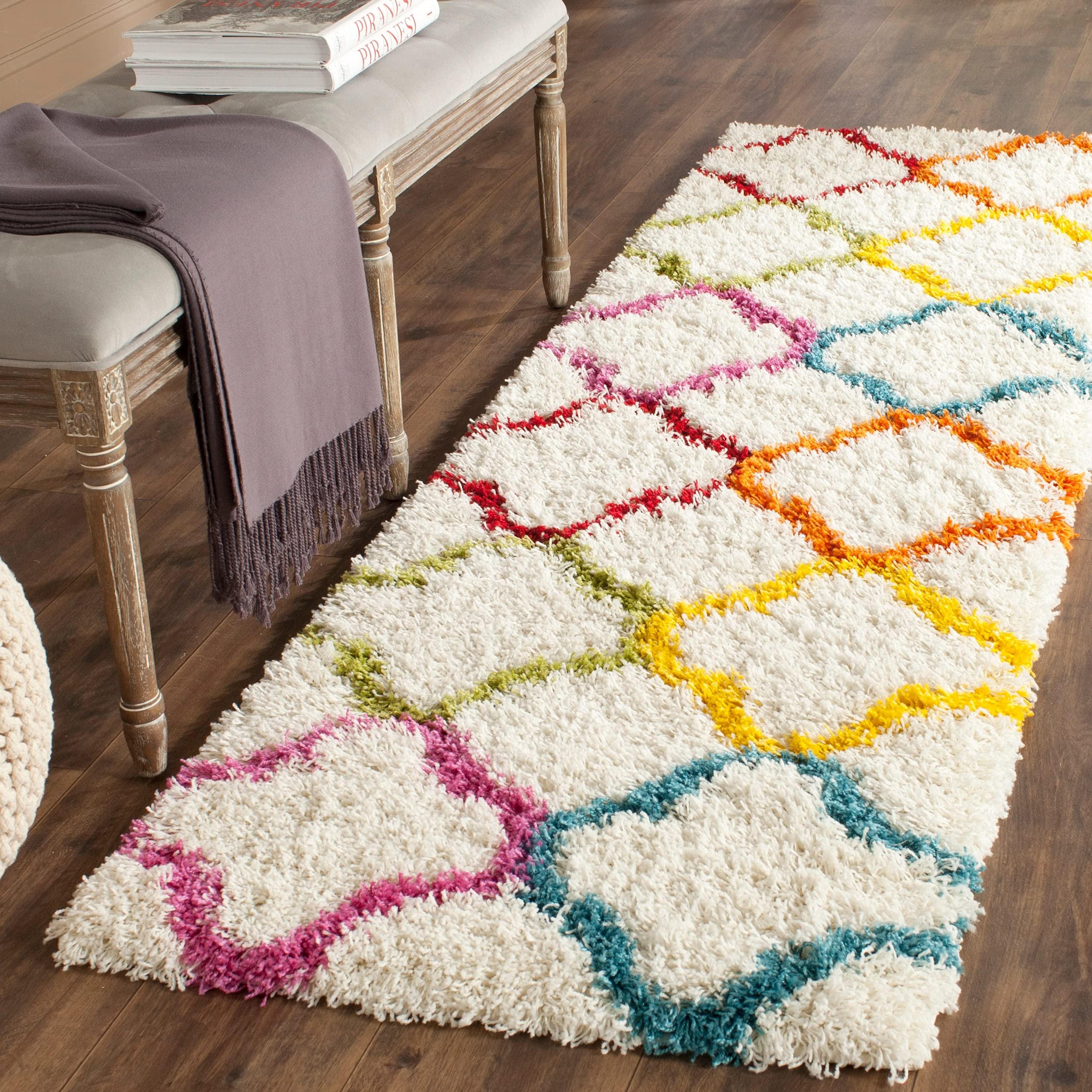SAFAVIEH Kids Shag Collection Runner Rug - 2'3