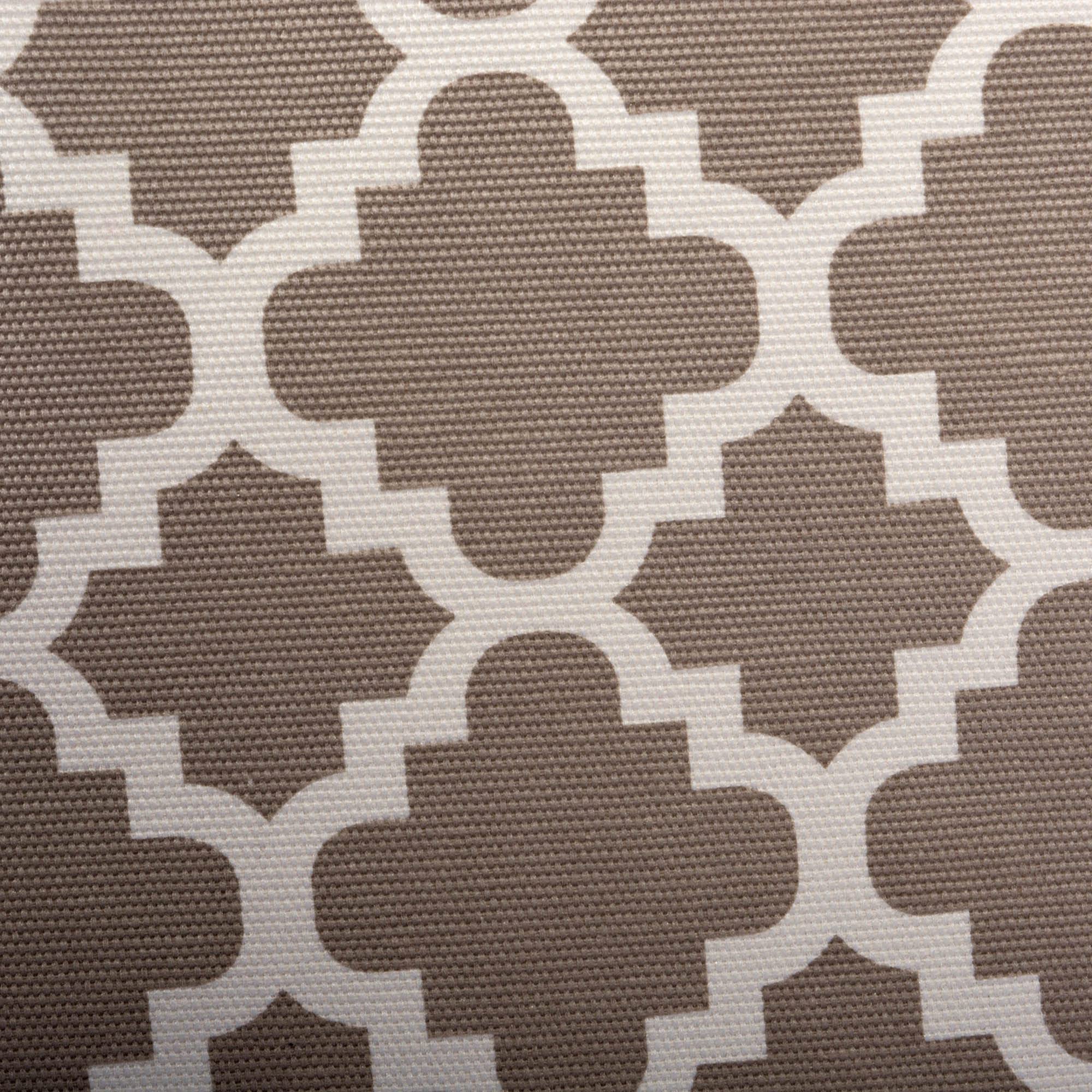 DII Printed Polyester Storage Bin -Large Rectangle, Brown Lattice - Image 4