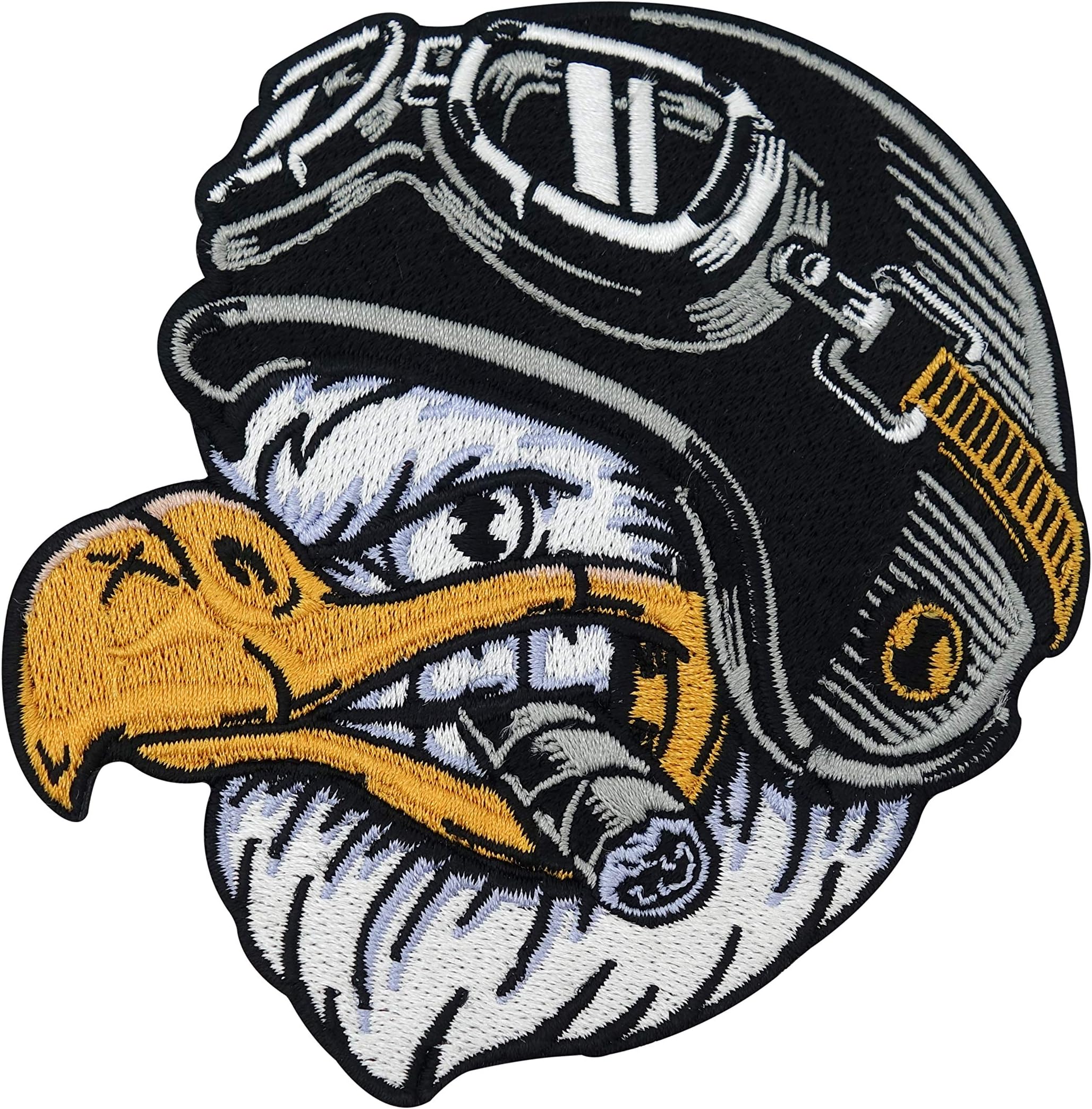 Finally Home Biker Eagle Iron-On Patch for Leather Vests | Motorcycle Cowl Patches, America USA Vest Iron on Patches, Embroidery Patch, Ironable Patch, Badges Finally Home