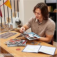 Vista 7 de 4D Build, Kit de modelo 3D de Hogwarts Express de Harry Potter, coleccionables de Harry Potter y decoración de escritorio, rompecabezas