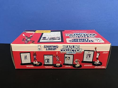 Miniatura 5 de Magic Johnson 1992 Vintage NBA Headline Collection Los Angeles Lakers action figure