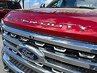 Vista 10 de Insertos de letras para capó - Compatibles con Super Duty 2023-2026