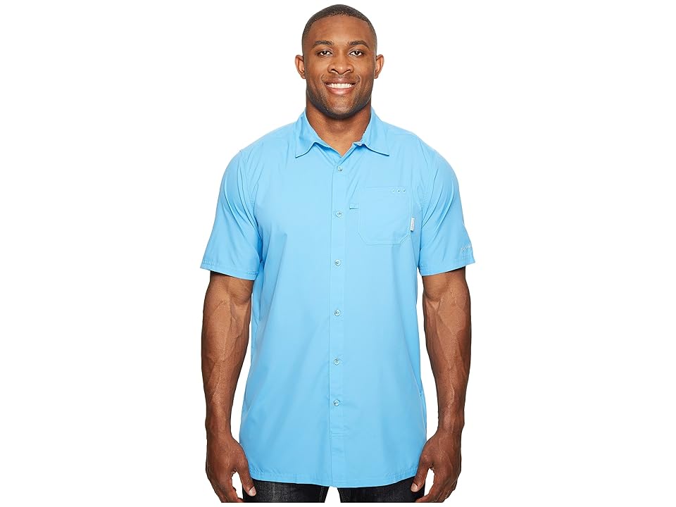 

Columbia Big Tall Slack Tide Camp Shirt (Yacht) Men's Short Sleeve Button Up