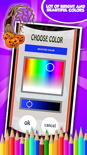 Livro para colorir Halloween