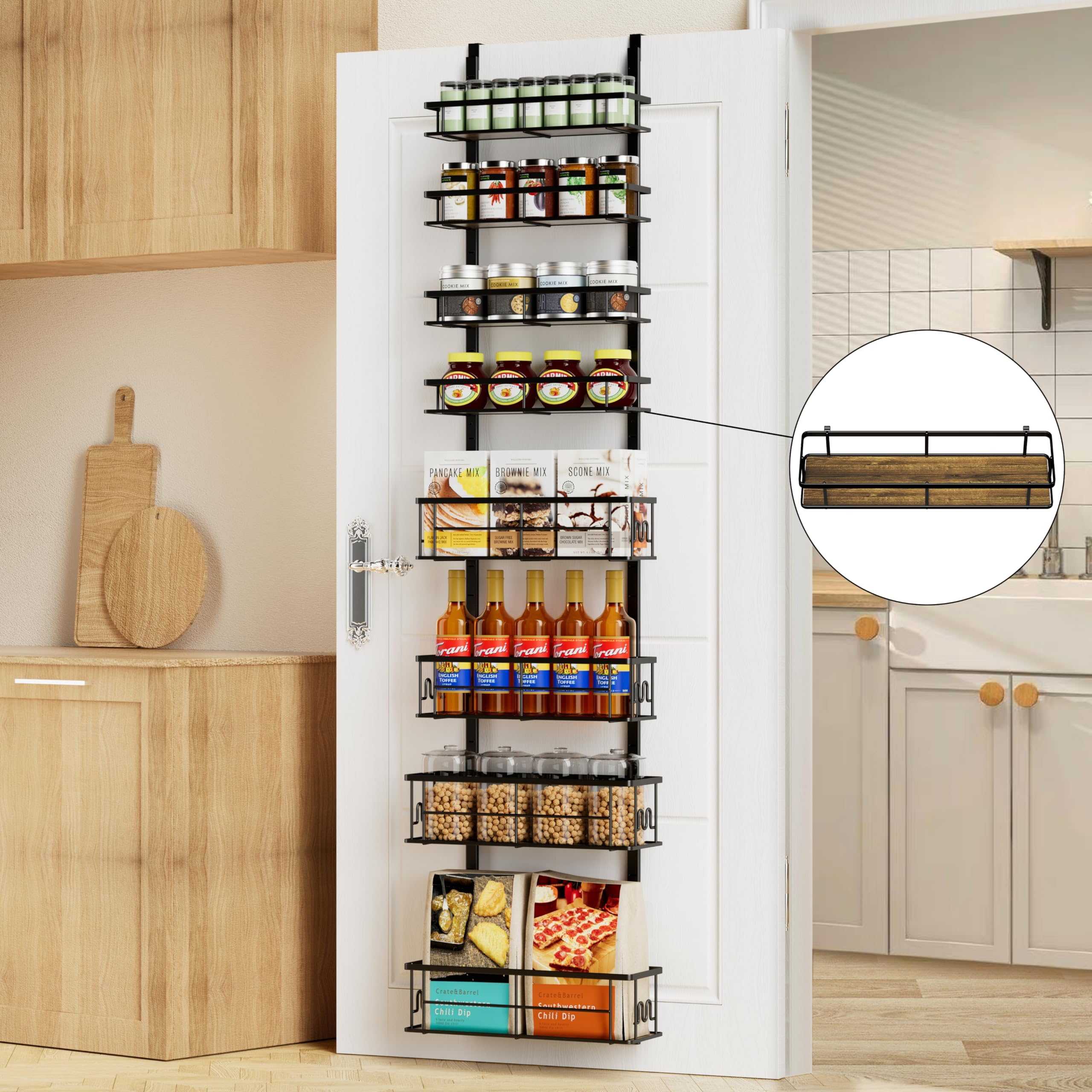 Amazon.com: Hardware Resources 3-Tier Pull Down Spice Rack - Chrome ...