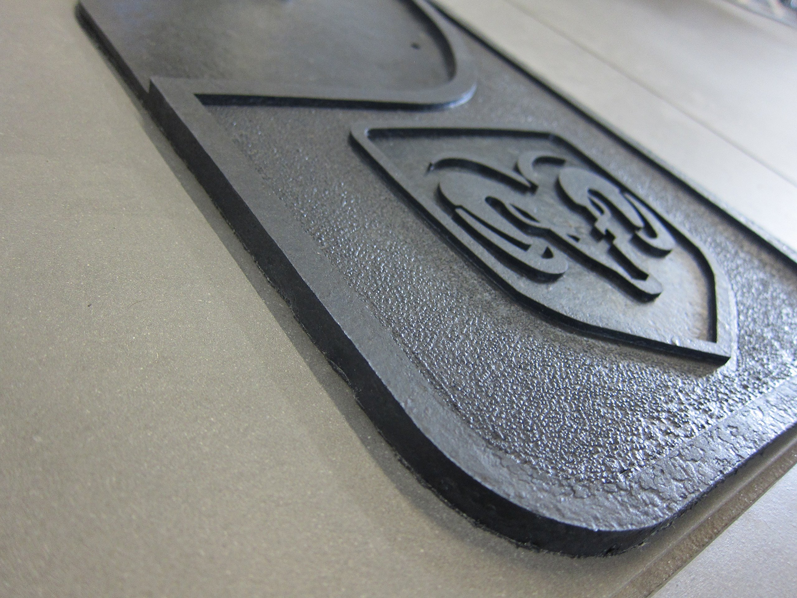 Mopar Dodge Ram 25003500 Heavy Duty Rubber Splash Guard Mud Flaps OEM