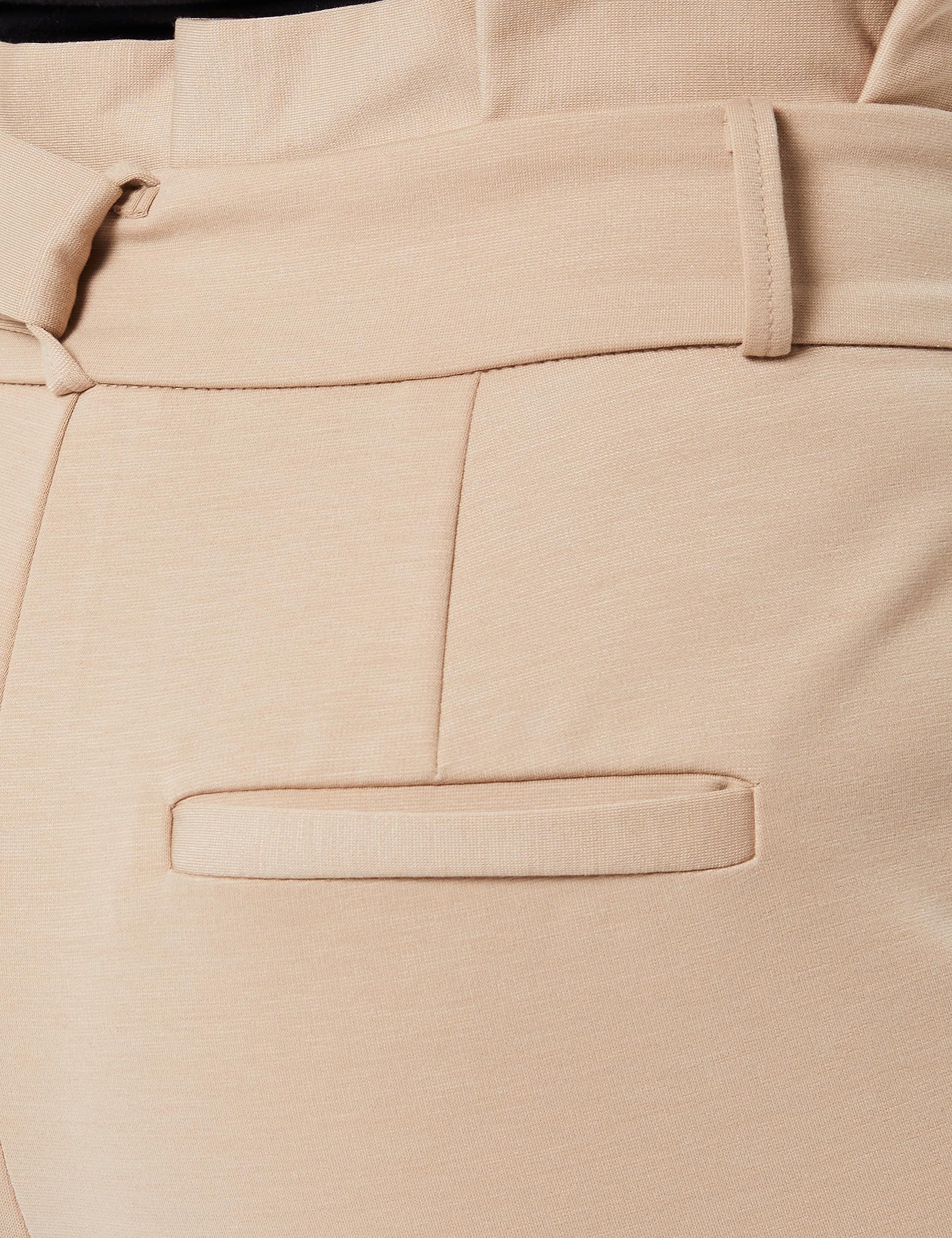 VERO MODA Eva Mid Rise Tie Waist Paperbag Trousers