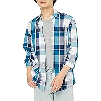 Amazon Essentials Camicia Casual in Popeline a Maniche Lunghe Vestibilità Regular Uomo