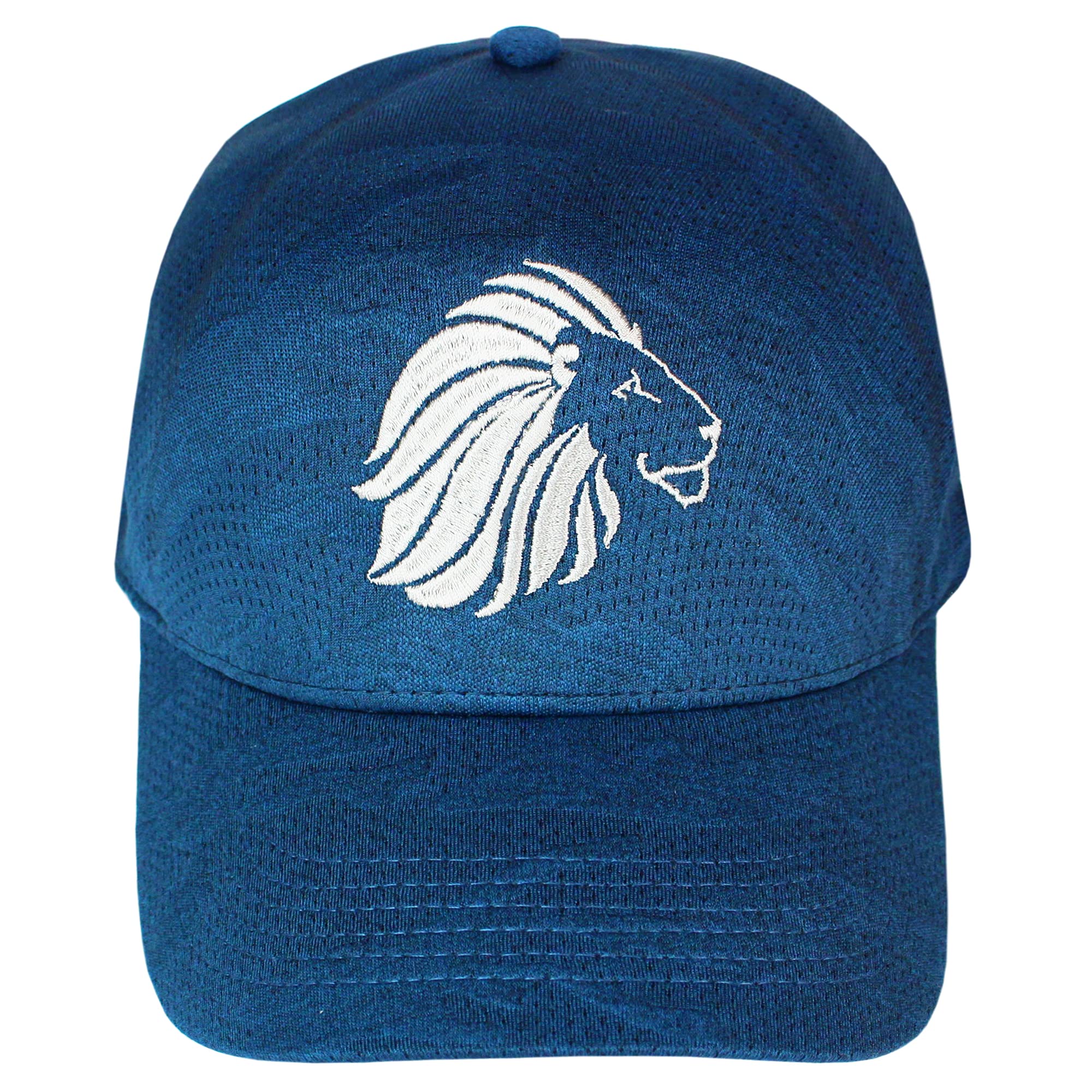 TeddyTs British Lion Embroidered Seamless Performance Baseball Cap (Navy)