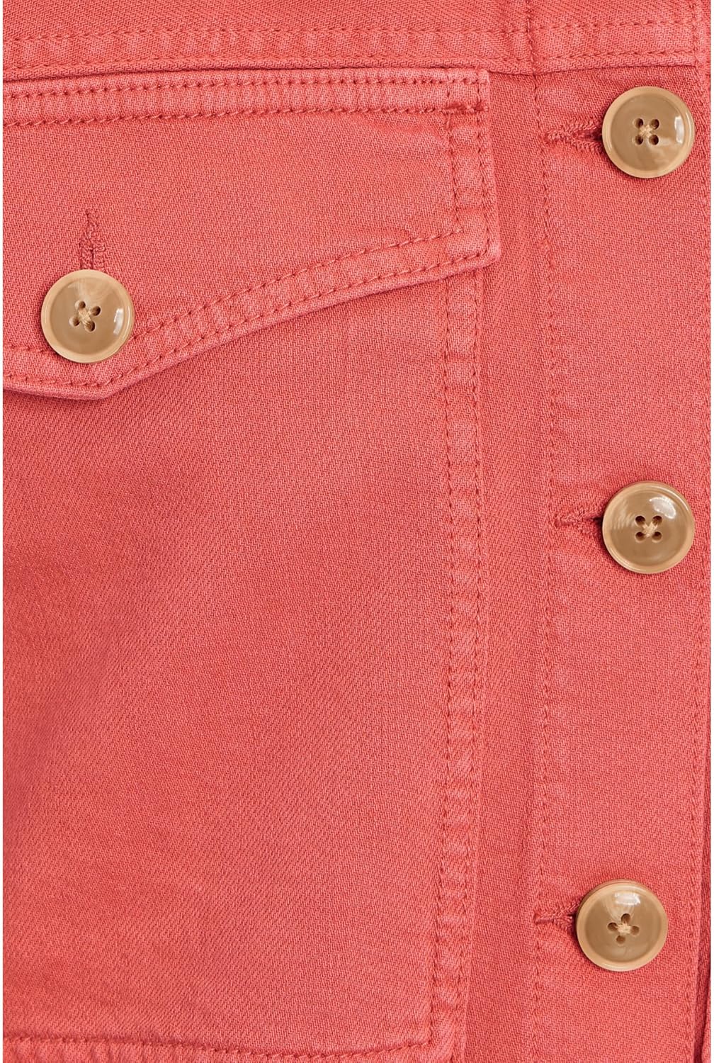 Liverpool Los Angeles Petite Oversized Cropped Denim Jacket