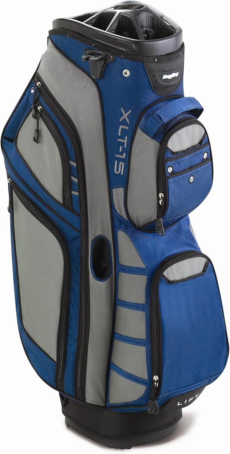 Bag Boy XLT 15 Cart Bag (Navy/Silver) Golf Cart Bags
