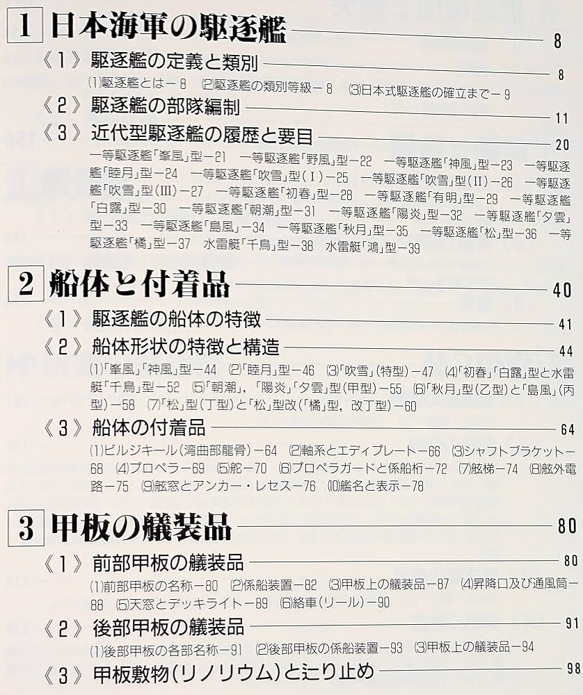 軍艦メカニズム図鑑　日本の駆逐艦　グランプリ出版 Amazon.co.jp: 軍艦メカニズム図鑑—日本の駆逐艦 : 森 恒英