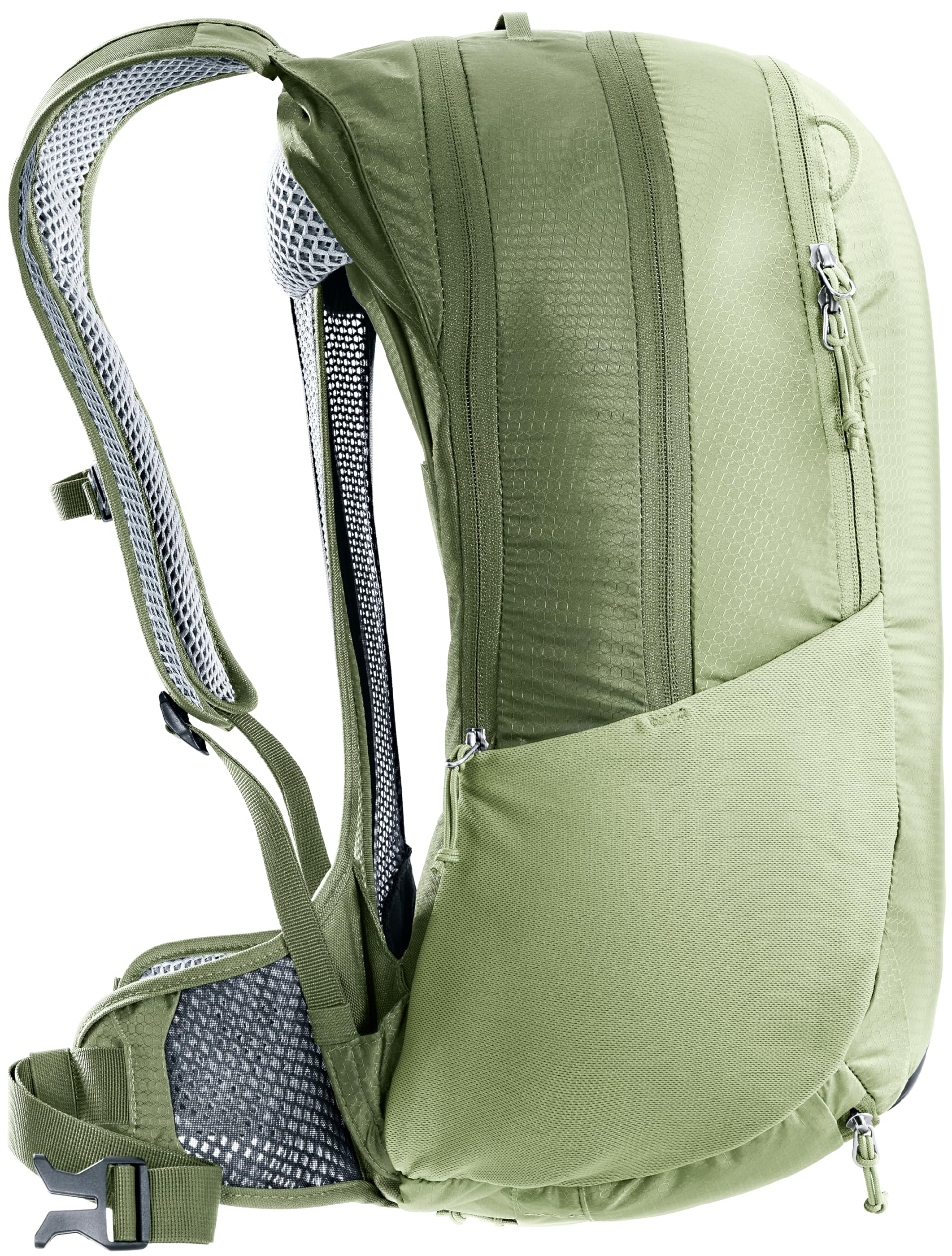 deuter Race Air 14+3 plecak rowerowy, Gaj mineralny, 14+3 L, Minimalistyczny