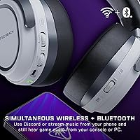 Vista 9 de Turtle Beach Stealth 700 Gen 3 Wireless Multiplatform Amplified Gaming Headset for PS5, PS4, PC, Mobile 60mm Drivers, AI Noise-Cancelling Mic