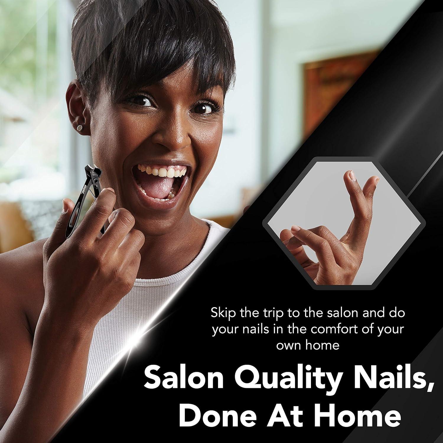 Rhône Instruments Nail Clippers, 420J2 Surgical Grade Steel, Extra-Wide Jaw, Cuts Thick Nails, Professional Series, Heavy-Duty Fingernail and Toenail Clippers for Manicure, Pedicure, Women and Men : Everything Else