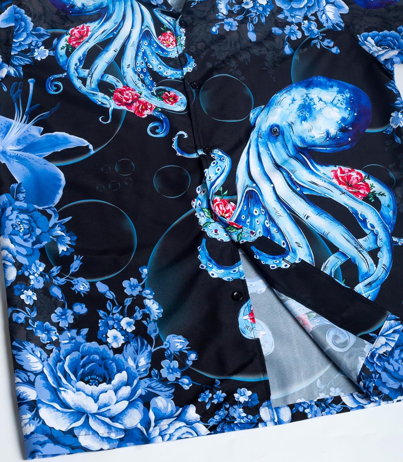 MIKENKO Funny Mens Hawaiian Shirts Short Sleeve Button Up Beach Summer Button Down Hawaiian Shirt for Men Big and Tall - Image 6