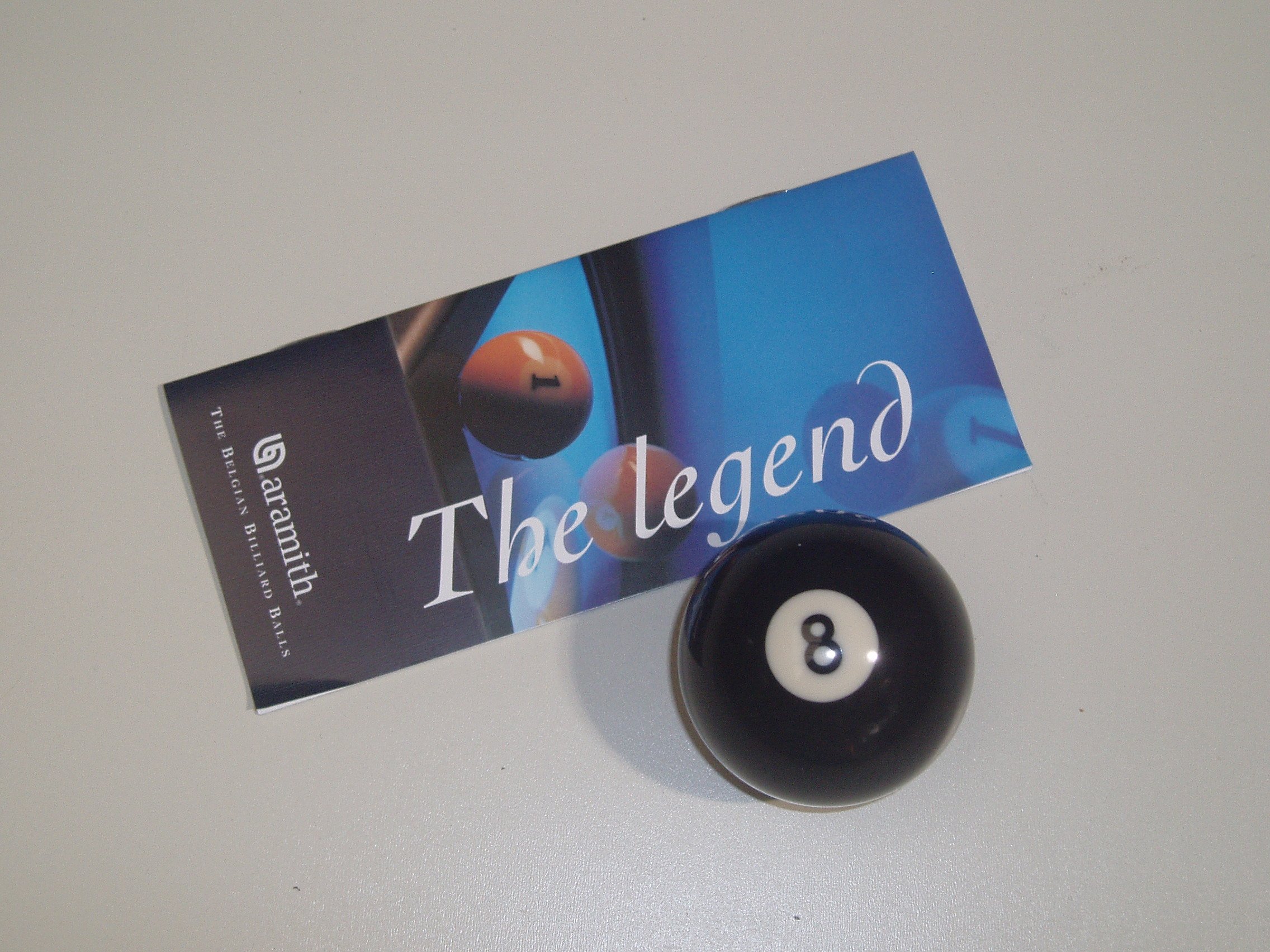 ARAMITH 2 BLACK 8 Pool Ball REPLACEMENT by Aramith