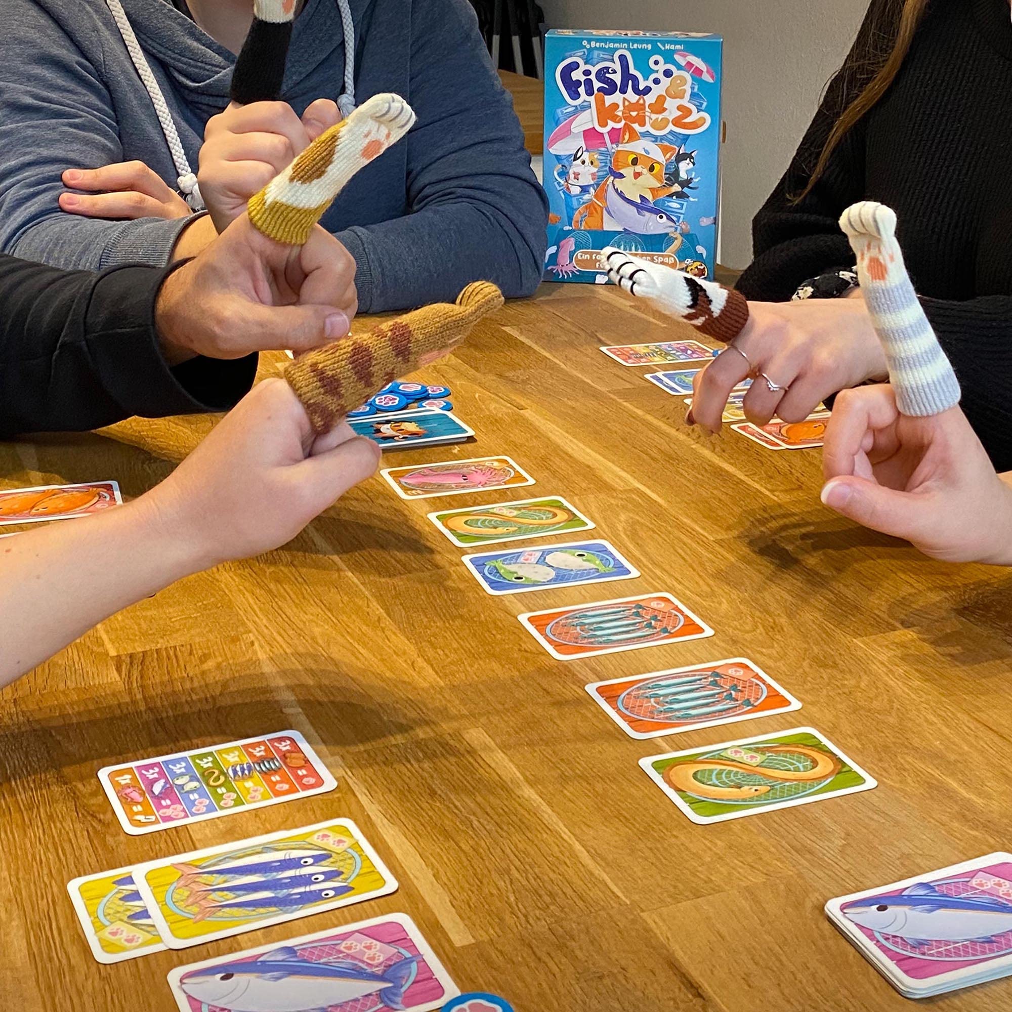 HeidelBär Games Fish & Katz English | gra karciana | dla 2-6 graczy | wiek 6+