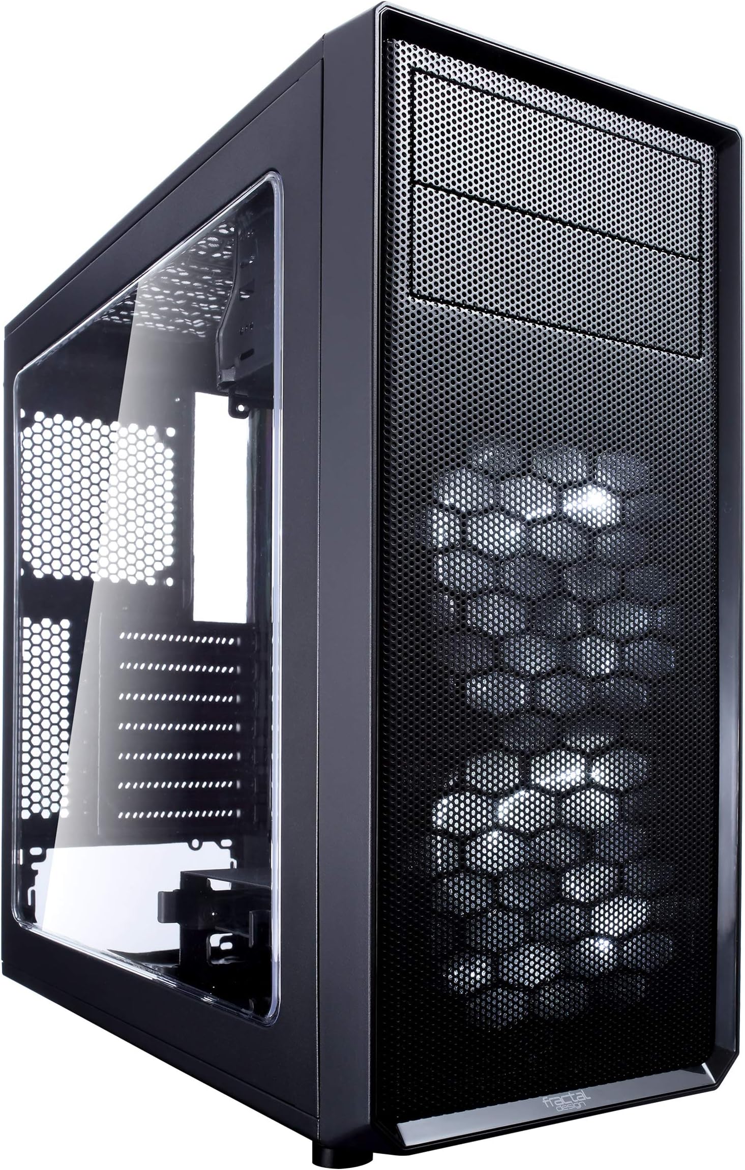 Focus G - Mid Tower Computer Case - ATX - High Airflow - USB 3.0 - Window Side Panel - Black