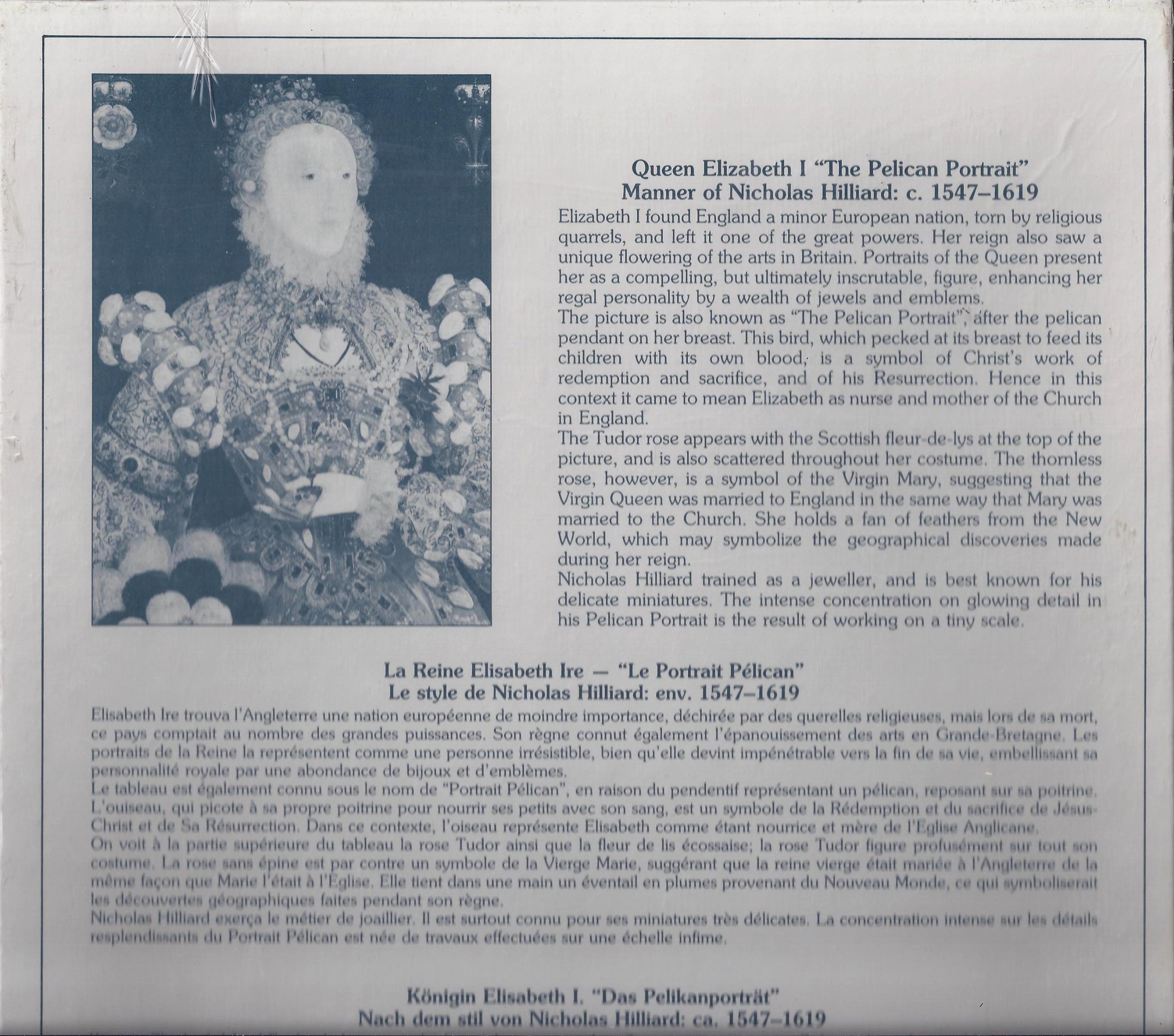 Amazon.com: Deluxe Falcon 750 Pieces Puzzle Elizabeth 1 : Toys & Games