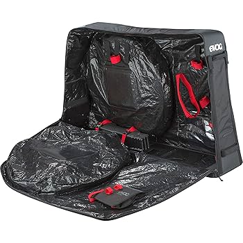 EVOC 横型輪行袋 BIKE TRAVEL BAG レッド　285L EVOC ( イーボック ) 横型輪行袋 ROAD BIKE BAG PRO ( ロード