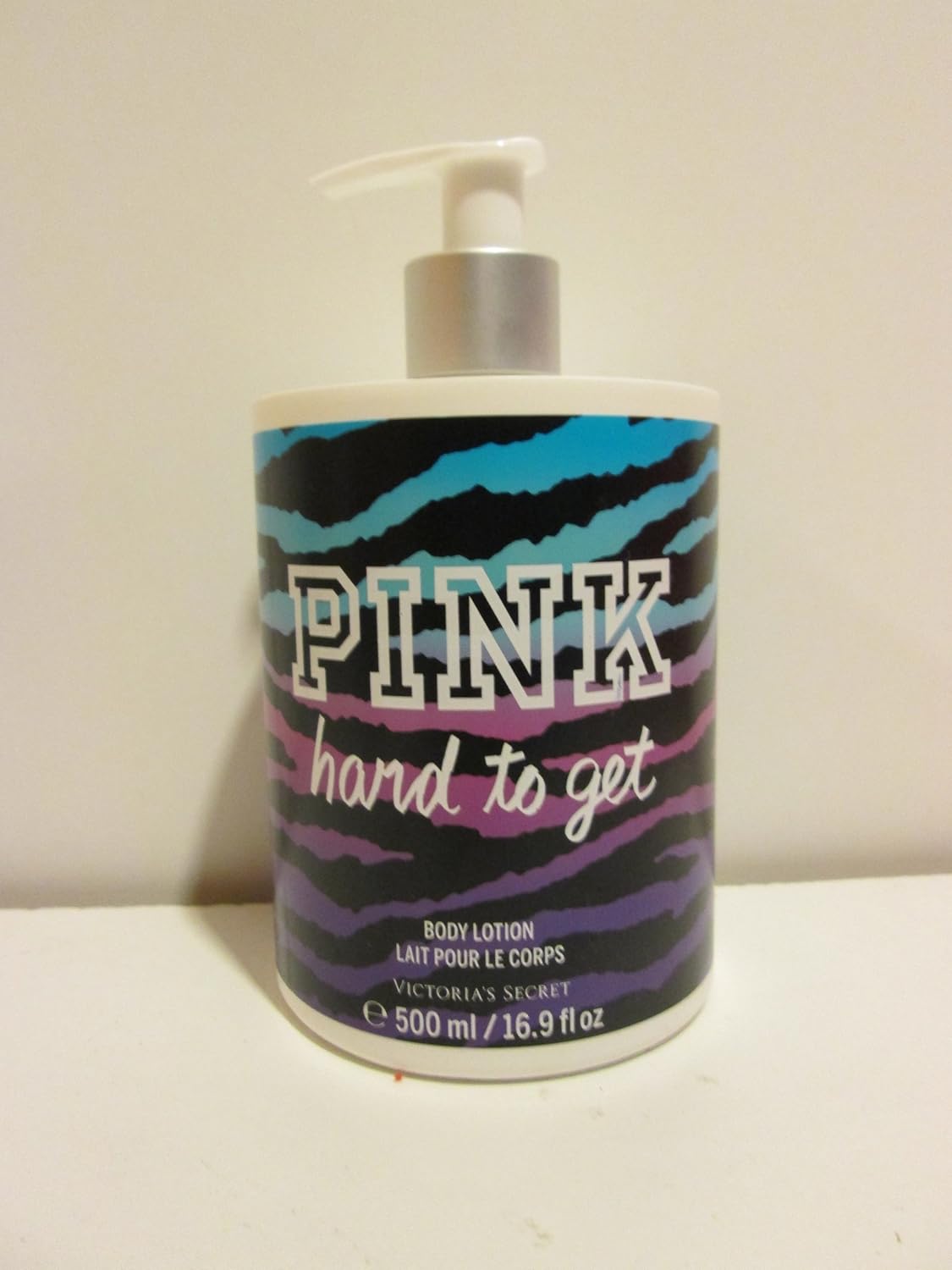 Victoria's Secret New for 2012 Pink Hard to Get 16.9 Oz Body Lotion with Cattleya Orchid and Crystal Amber