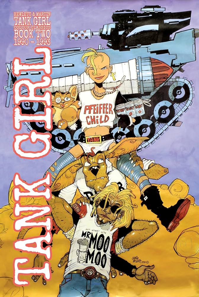 90s タンクガール　Tank Girl 1、2セット　アメコミ タンク・ガール HEWLETT AND MARTIN'S TANK GIRL】 TPB PENGUIN