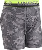 Vista 3 de Under Armour Calzoncillos tipo bóxer para niños, ligeros y suaves y elásticos
