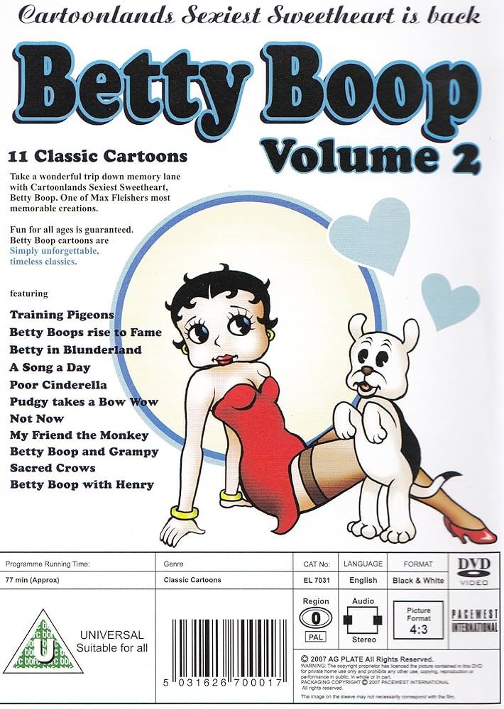 Amazon.co.jp: Betty Boop Volume 2 : DVD