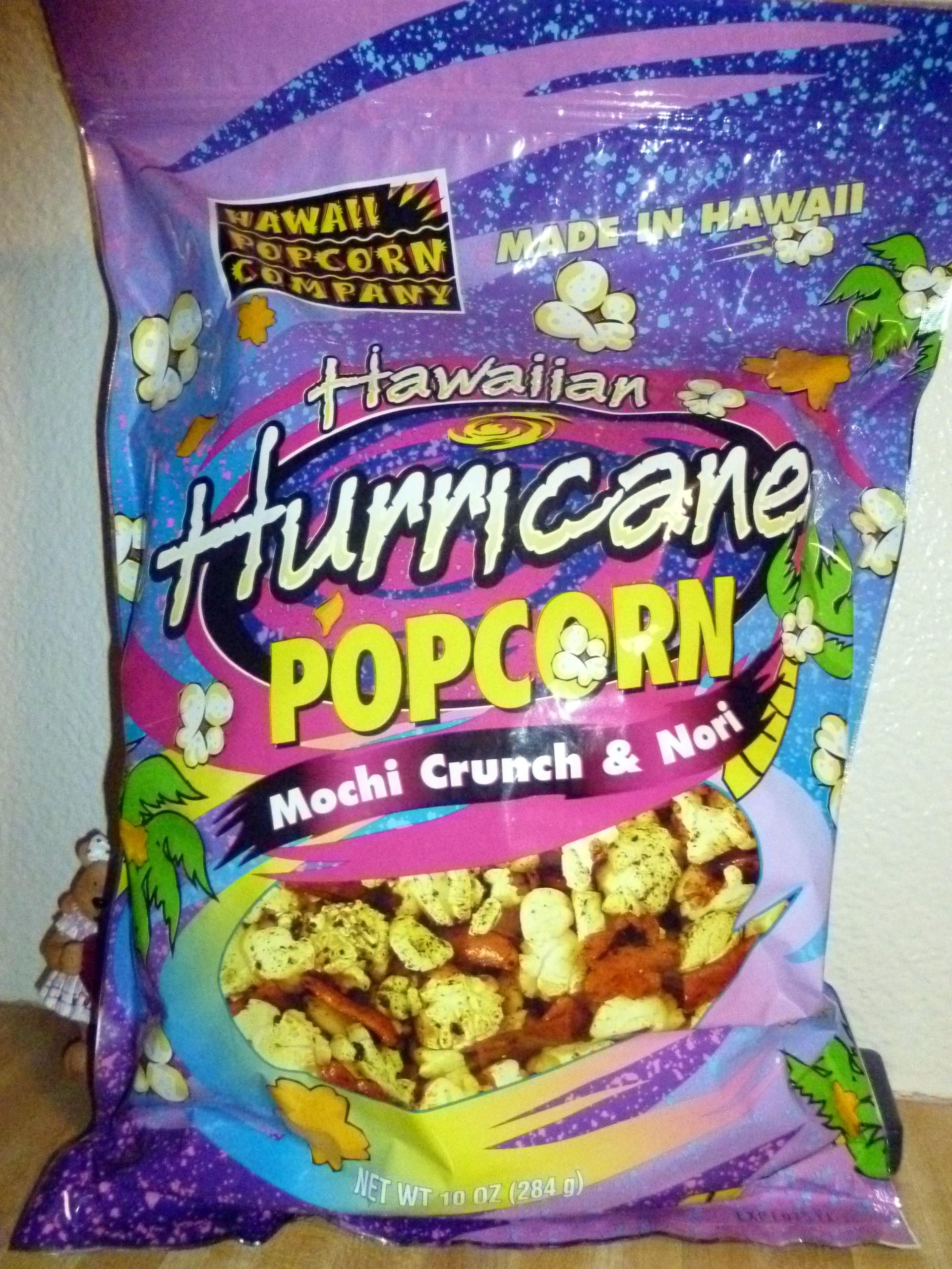 Hawaiian Hurricane Popcorn Mochi Crunch & Nori 10 Oz.