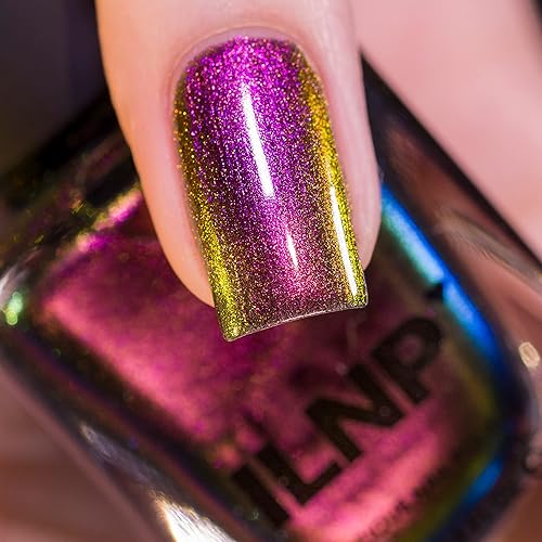 Miniatura 799 de ILNP Madison Ave Esmalte de uñas holográfico metálico rosa antiguo