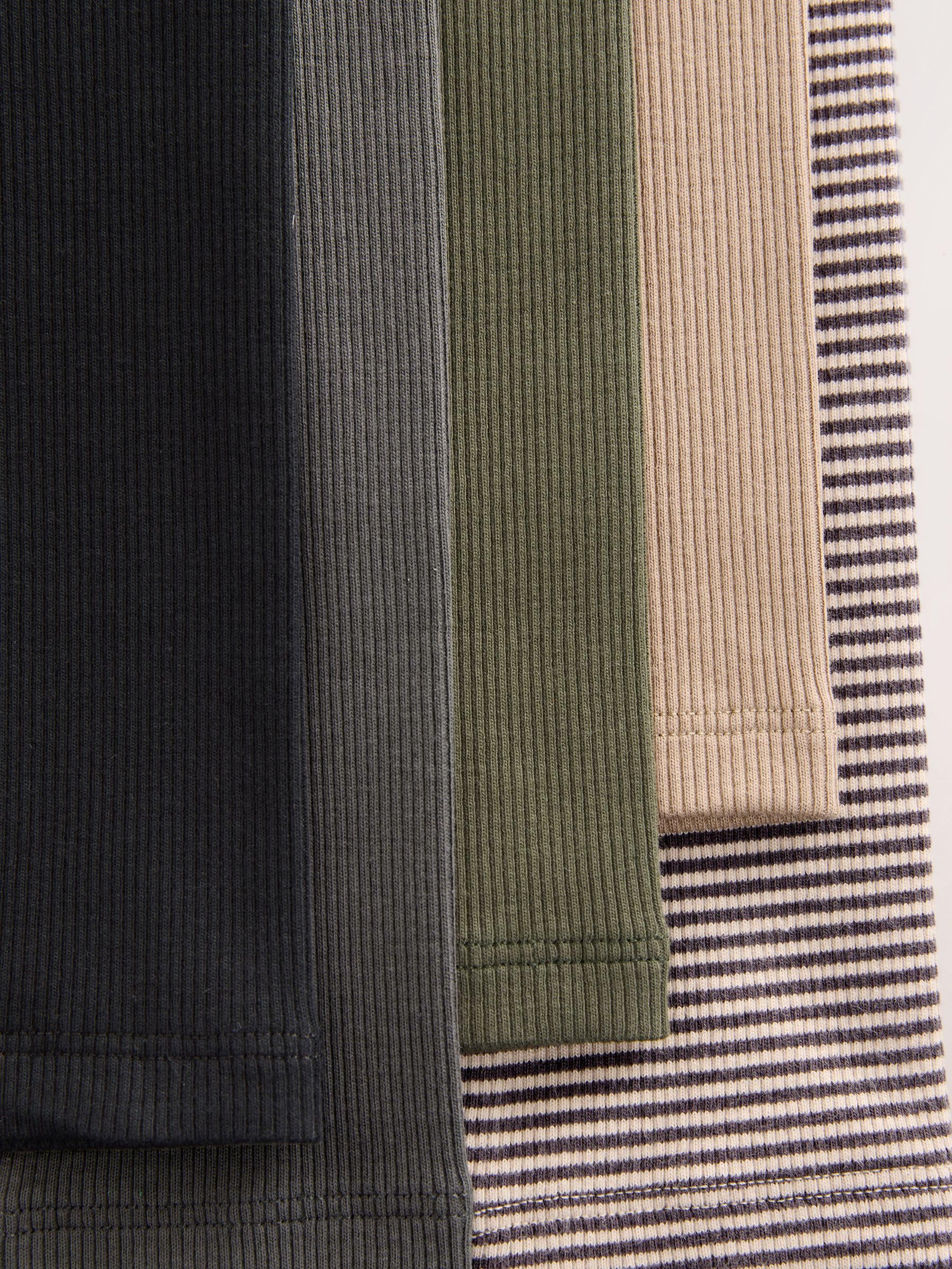 NEXT Jungen Gerippte Leggings 5er-Pack
