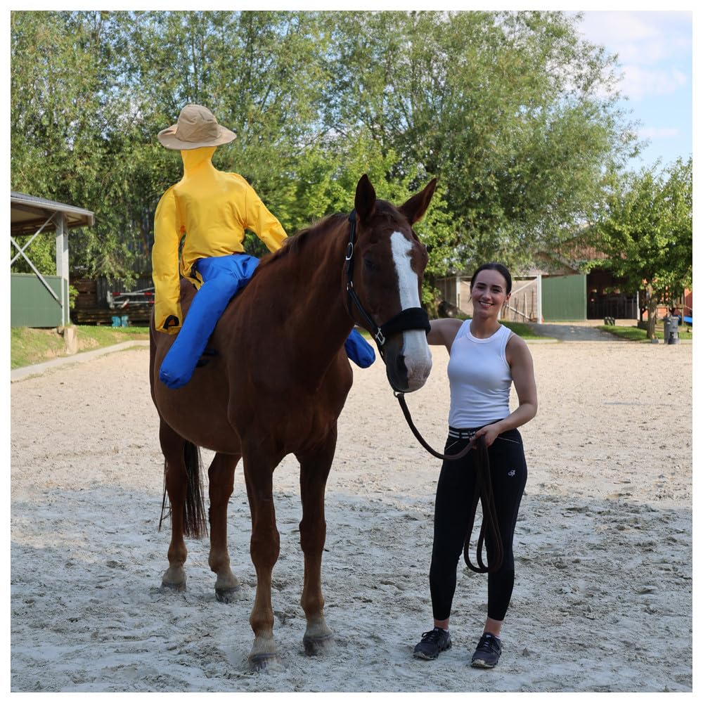 Dönges Muñeca de equitación (ayuda a montar caballos jóvenes, para entrenamiento de caballos, 180 cm)