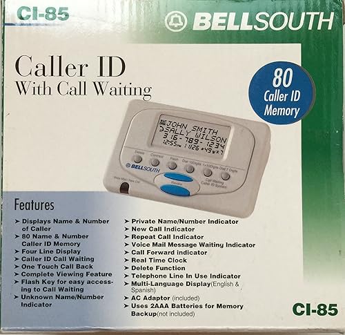 Miniatura 2 de Identificador de llamadas Ci-85 con llamada en espera