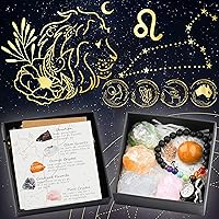 Vista 4 de Hihealer Regalos del zodiaco para mujeres, regalos espirituales, regalos del zodiaco, regalos de astrología para mujeres, regalos de horóscopo