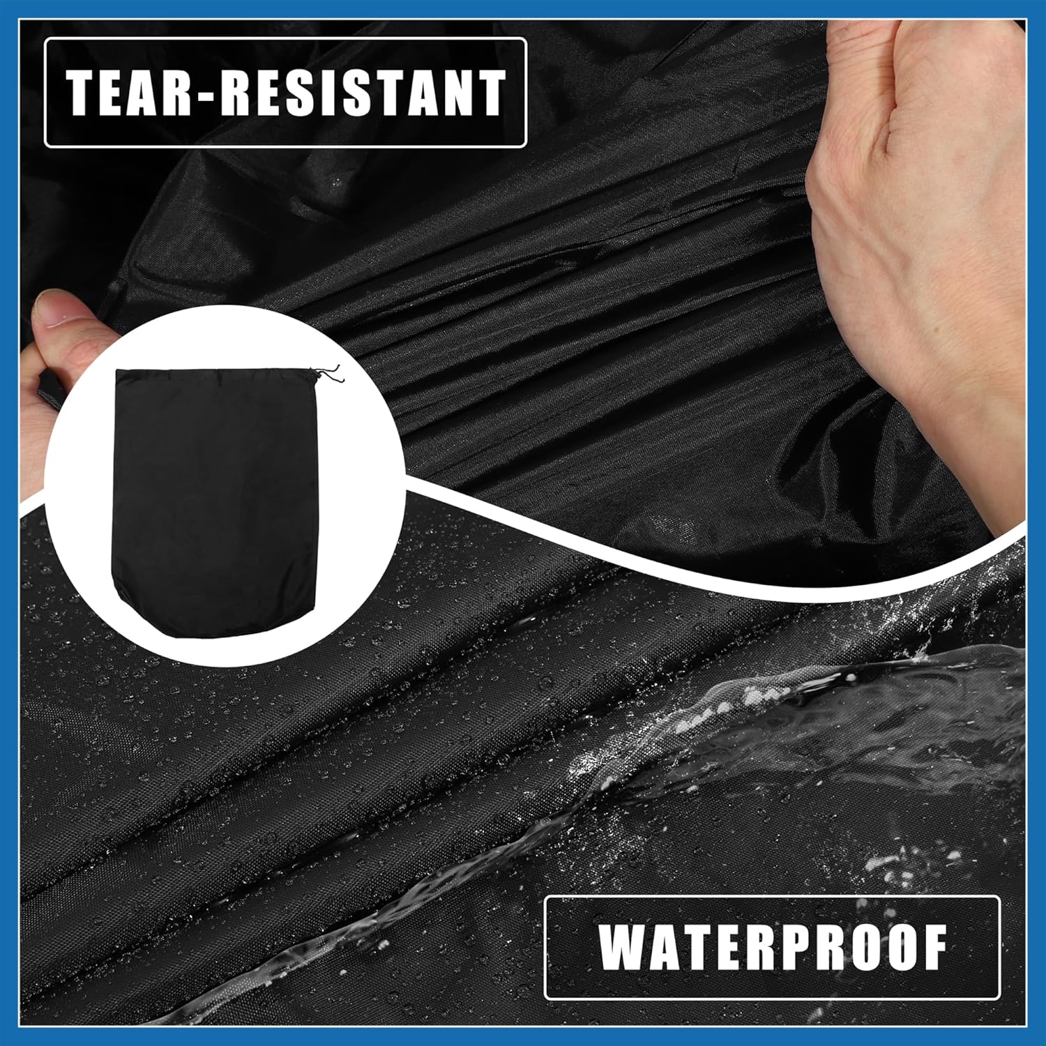 for VW Golf 2003-2022 Cover Waterproof Car Cover Outdoor Full Car Cover All Weather Protection Rain Sun Protection with Zipper Black Item Replacement